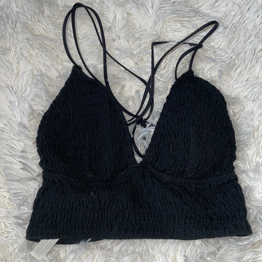PINK Victorias Secret Ruched Strappy Bralette